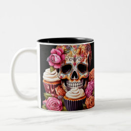 Day of the dead Två-Tonad mugg