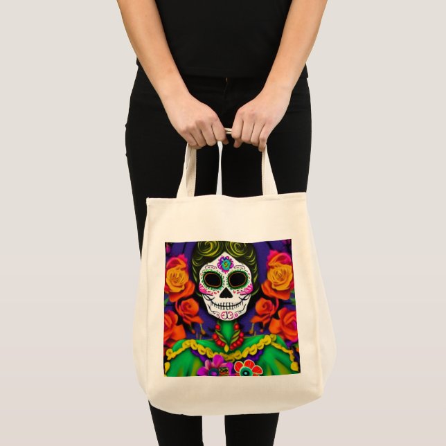 Day of the dead tygkasse (Framsida (produkt))