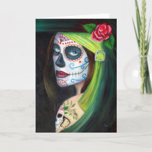 Day of the dead vid Lori Karels Kort