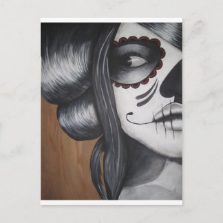Day of the dead vykort