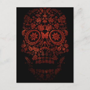 Day of the dead vykort
