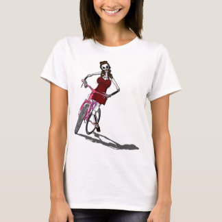 Day of the deadcykelchic tee shirt