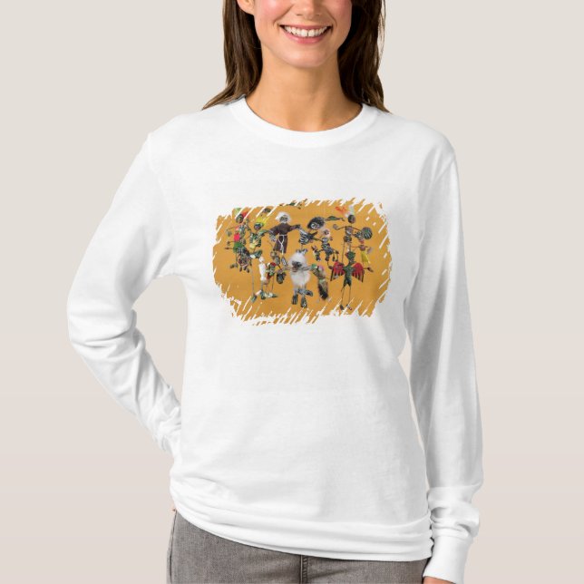 Day of the deadfigurer, från Oaxaca Tee Shirt (Framsida)