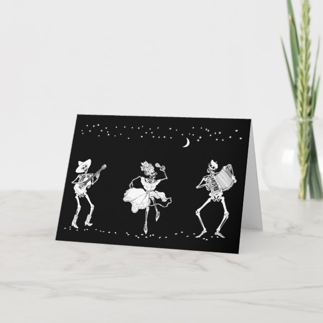 Day of the deadfirande kort (Framsida)