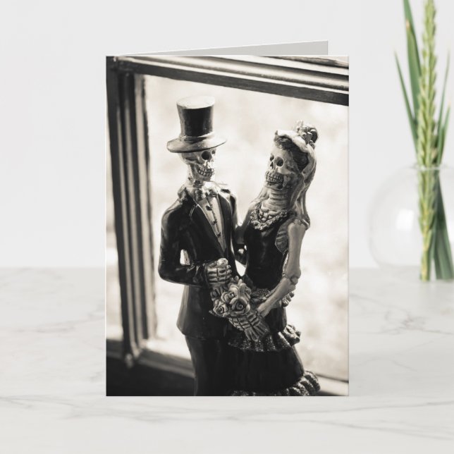 day of the deadhälsningkort kort (Framsida)