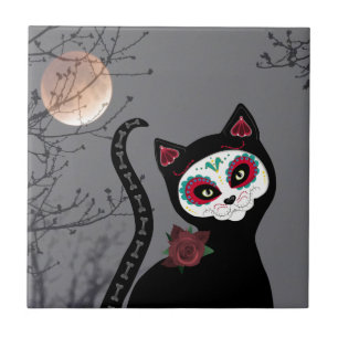 Day of the deadkatt kakelplatta