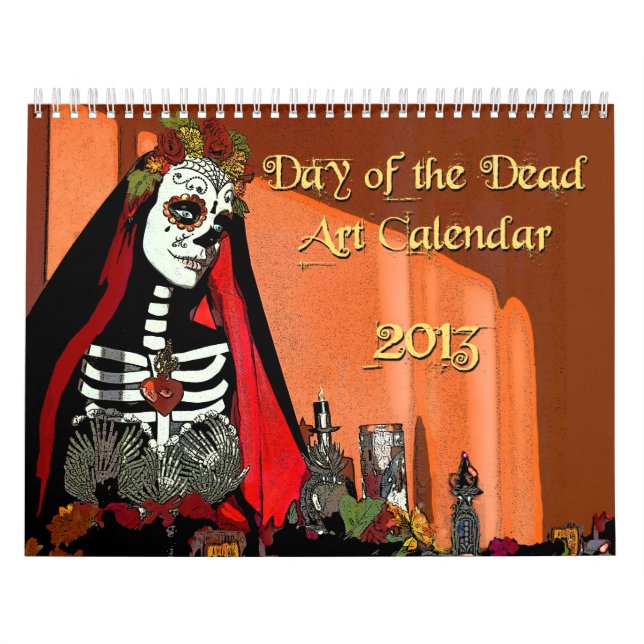 Day of the deadkonstkalender kalender (Omslag)