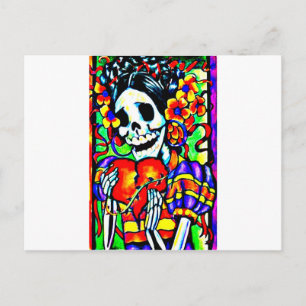 Day of the deadLa Calavera Catrina Vykort