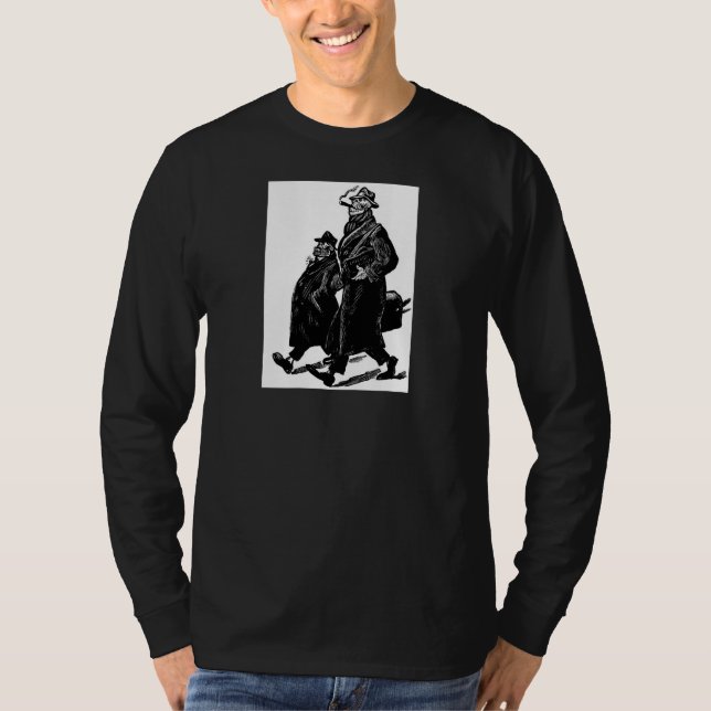 Day of the deadmålningen circa 1955. t shirt (Framsida)