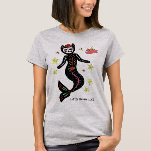 Day of the deadsjöjungfrukatt t shirt