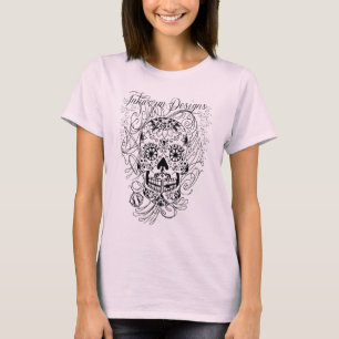 Day of the deadskalle tee