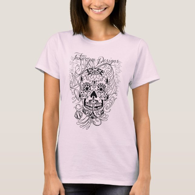 Day of the deadskalle tee (Framsida)