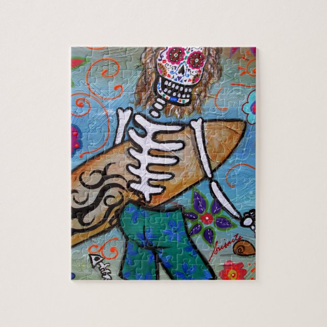 Day of the deadsurfare pussel (Vertikal)