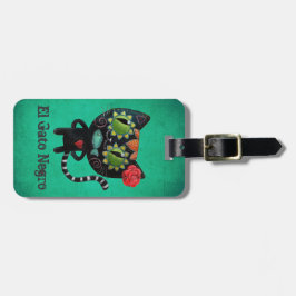 Day of the deadsvartkatten bagagebricka