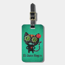 Day of the deadsvartkatten bagagebricka