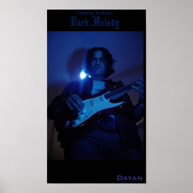 Dayan ~ Christine Feehans Mörk Melody Poster (Framsidan)