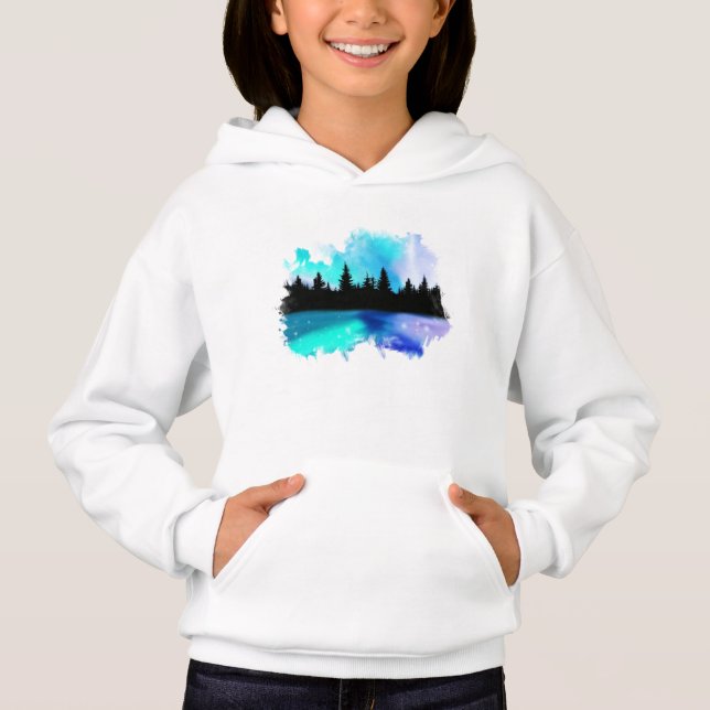 Dayast Refltions Hoodie T Shirt (Framsida)