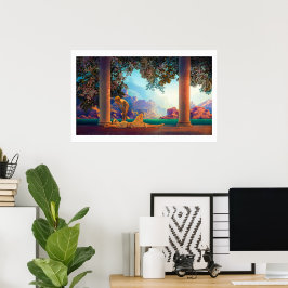 DAYBREAK Maxfield Parrish 1922 ... 2022 Poster