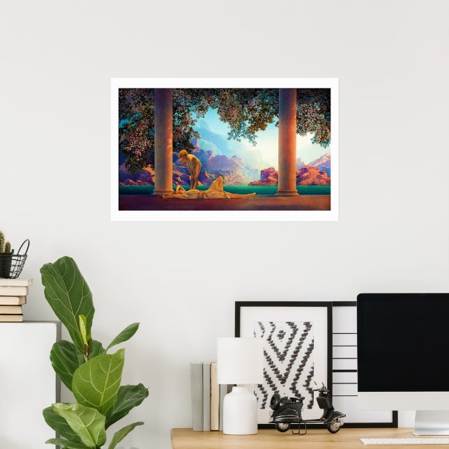 DAYBREAK Maxfield Parrish 1922 ... 2022 Poster (Hemmakontoret)