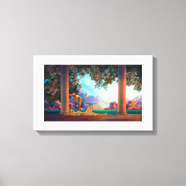 DAYBREAK Maxfield Parrish 1922 ... 2025 Canvastryck