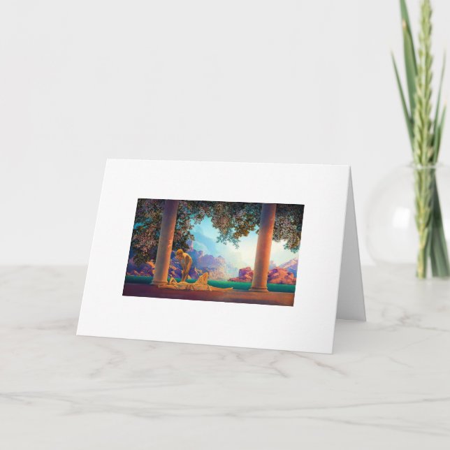 DAYBREAK Maxfield Parrish 1922 ... 2025 Kort (Framsida)