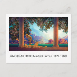 DAYBREAK Maxfield Parrish 1922 ... 2025 Vykort