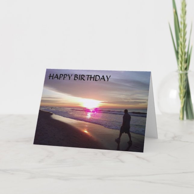 DAYBREAK TILL SUNDODAGEN BIRTHDAY ÖNSKEMÅL KORT (Framsida)