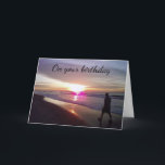 DAYBREAK TILL SUNDOMAR BIRTHDAY ÖNSKEMÅL Card Kort<br><div class="desc">Det här kortet är så söt och fyllt av sådan lycka för den där födelsedagsmannen i ditt liv!  TACK för att jag stannar vid 1 av mina 8 butiker!! Det här är Myrtle Beach förresten!</div>
