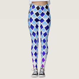Daybroke och Nightfall (Diamond Checkered) Leggings