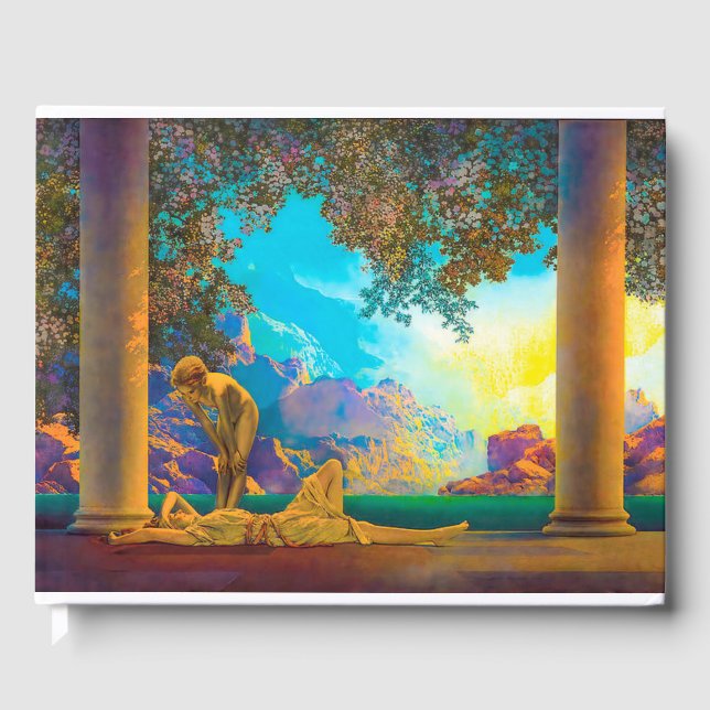 Daybryt Maxfield Parrish Gästböcker (Framsida)