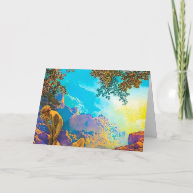 Daybryt Maxfield Parrish Kort (Framsida)