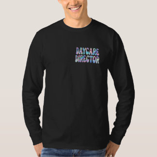 Daycare Director Groovy Back to school Cute Teache T Shirt