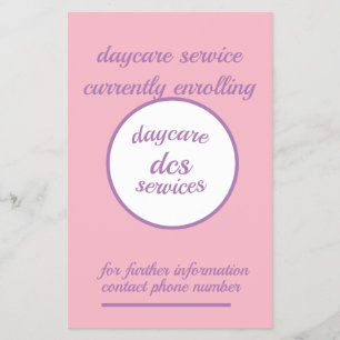Daycare Flyer