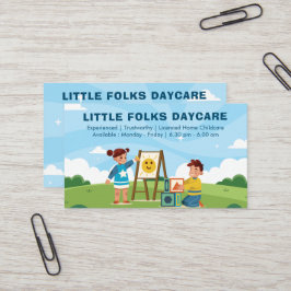 Daycare Professionell Business | licensierad barno Visitkort