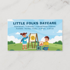 Daycare Professionell Business | licensierad barno Visitkort