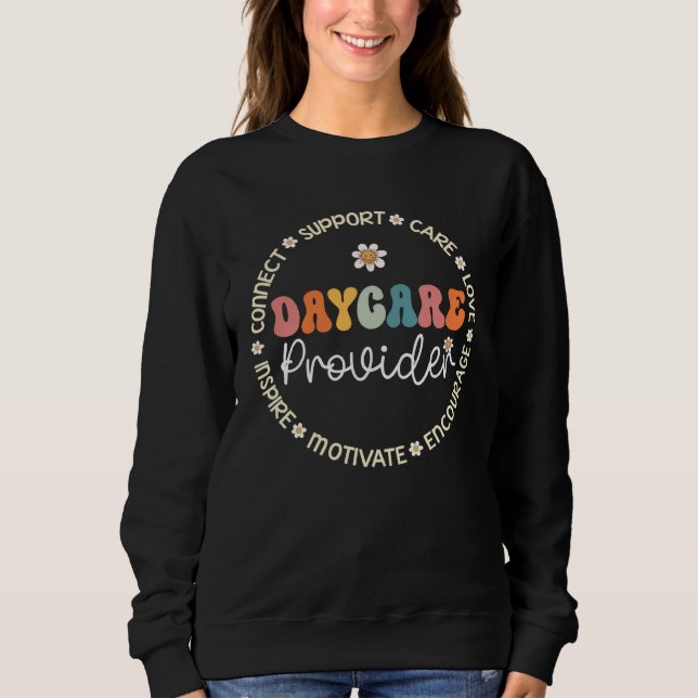 Daycare Provider Appreciation Week Back to School  T Shirt (Framsida)