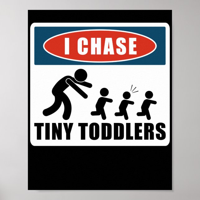 Daycare Provider Childcare I Chase Tiny Småbarn Poster (Framsidan)