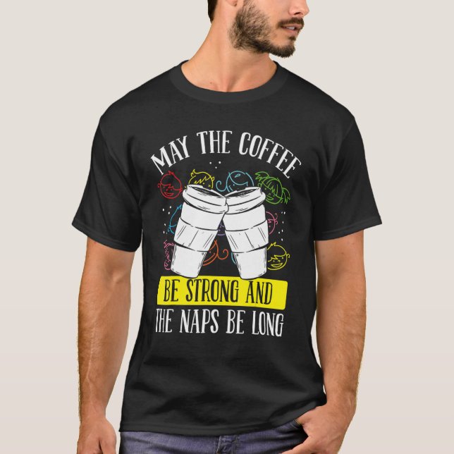 Daycare Provider Coffee Director Childcare Teacher T Shirt (Framsida)