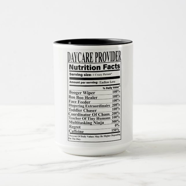 Daycare Provider Facts Mugg (Center)