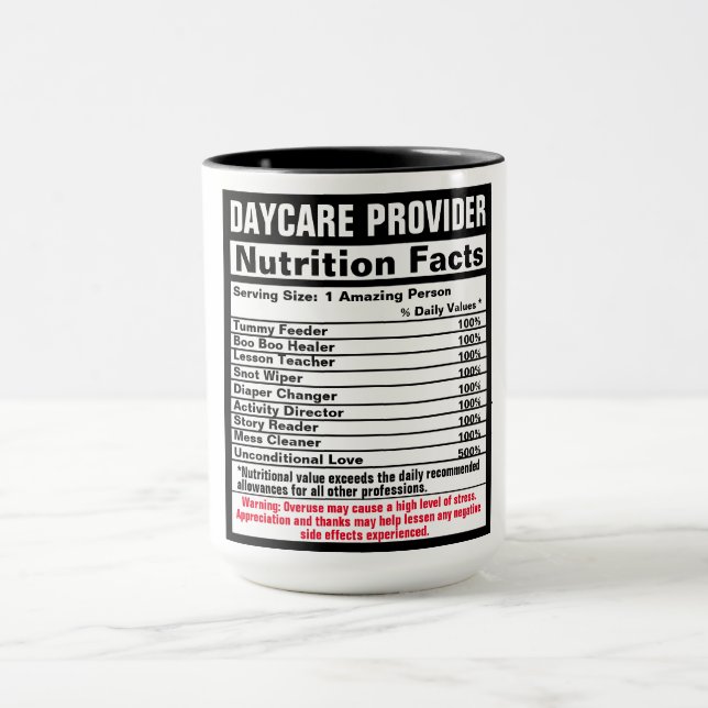 Daycare Provider Funny Gift Mugg (Center)