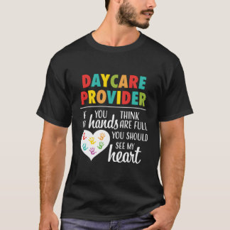 Daycare Provider Hoodie Apprecision Gift Childcar T Shirt
