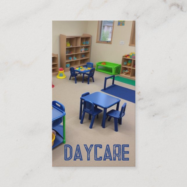 Daycare Småbarn Room Visitkort (Framsida)