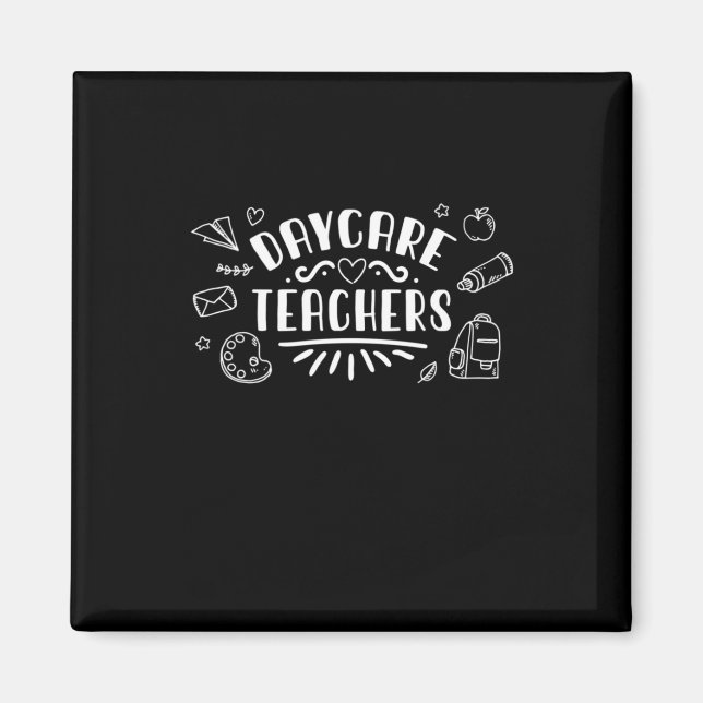 Daycare Tekers Magnet (Framsidan)
