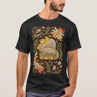 Daydream Dimetrodon Naturhistorisk konst Perm Perm T Shirt