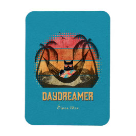 Daydreaming Coola Kats tropiska rymd Magnet