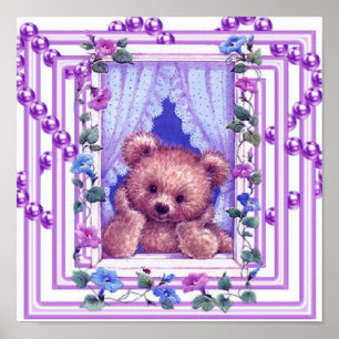 Daydreaming-Nalle Poster