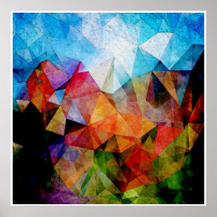Daydreaming under Blå himmel Poster