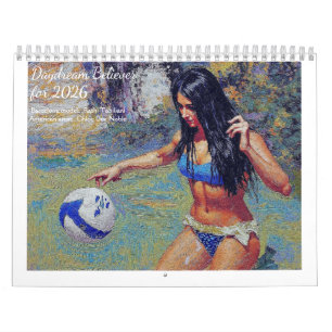 Daydröm Believer 2026-12 månaders CALENDAR Kalender