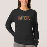 Dayenu tillräckligt med judisk Passover Seder Hanu T Shirt<br><div class="desc">Dayenu tillräckligt med judisk Passover Seder Hanukah Chanukah Hebrew</div>