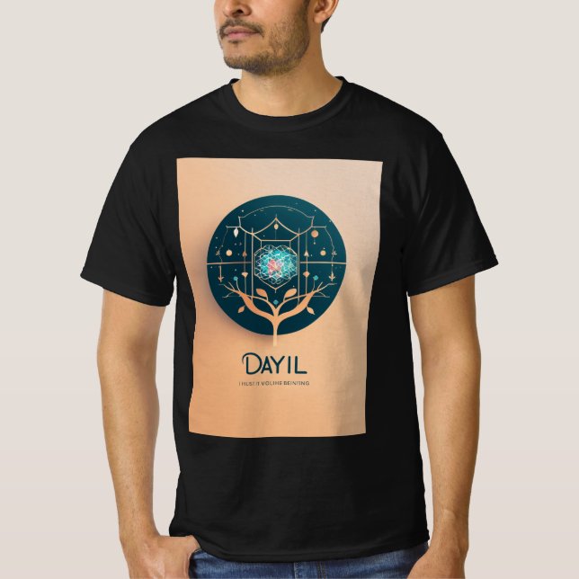 Dayli Health: Holistic Innovation T-Shirt Design (Framsida)
